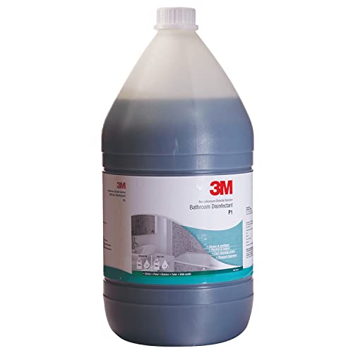 3M Professional P1 Bathroom Surface Cleaner for Floor, Tile, Home and Commercial Use, Disinfectant & Concentrated, Remove Stubborn Stains with Pleasant Fragrance (5L, Pack of 1) - Image 1