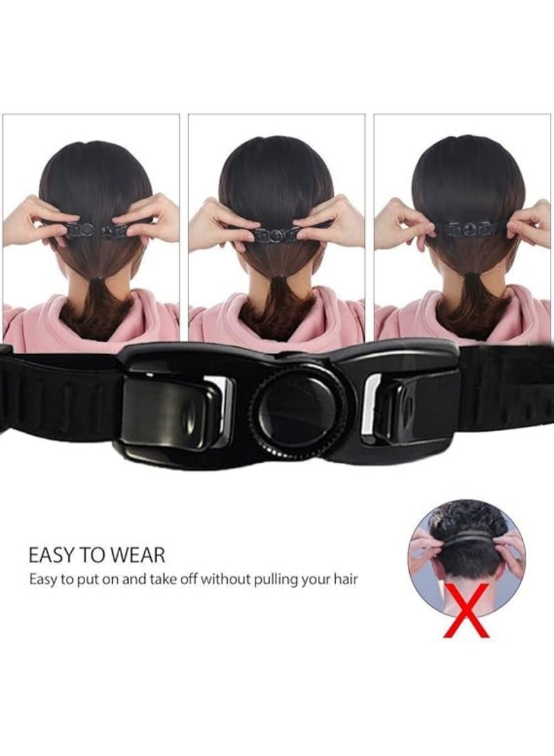 Generic Swim Goggles, Swimming Pool Glasses Strap Clear Lens for Adult Men Women Kids Youth No Leaking Anti Fog Safety UV Protection Waterproof (Black) - Image 3