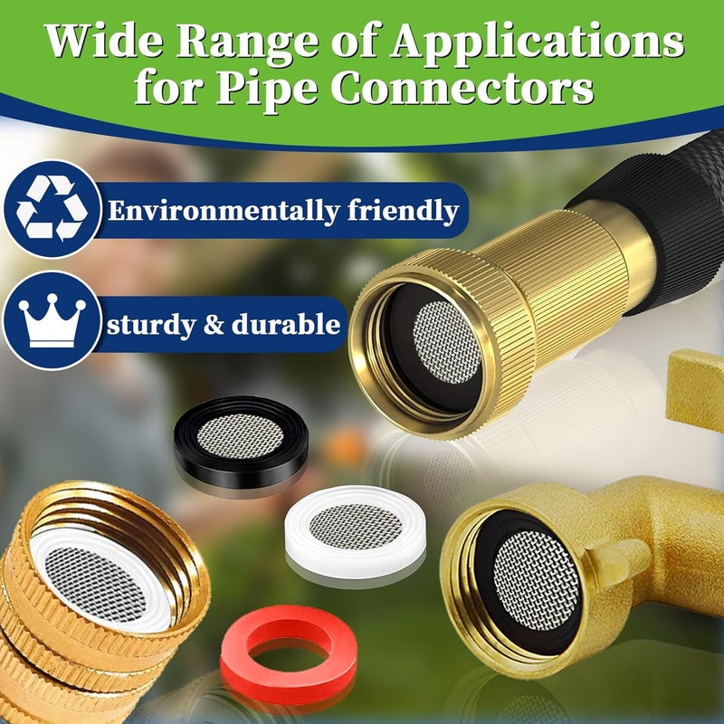 ZDBB 258 Pcs 2-in-1 Spigot Washer & Hose Gasket Kit for Assorted Outdoor Faucet Garden Hose Valve Stem Worn Out Plumber Outside Faucet Bib Shower Gasket Repair Set - Image 5