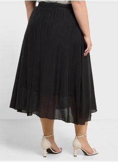 Ella Plus Pleated Skirt  - Image 3
