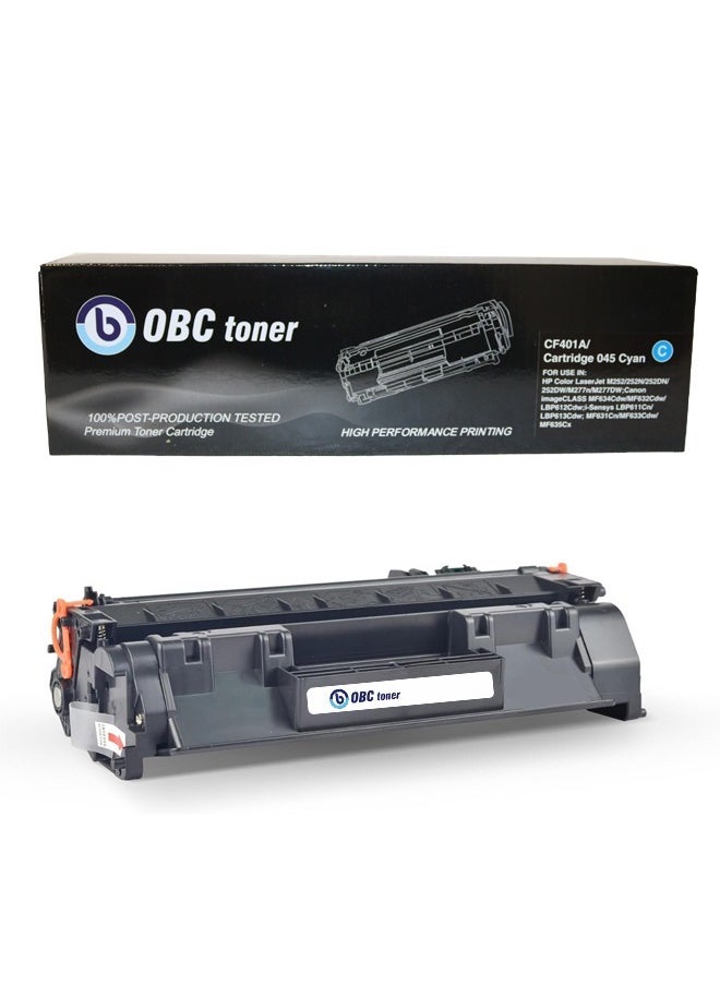OBC The HP 201A Compatible OBC Toner Cartridge - Cyan delivers professional, high-quality printing with a print yield of up to 1,500 pages. Ideal for offices requiring accurate, color printing.  - Image 5