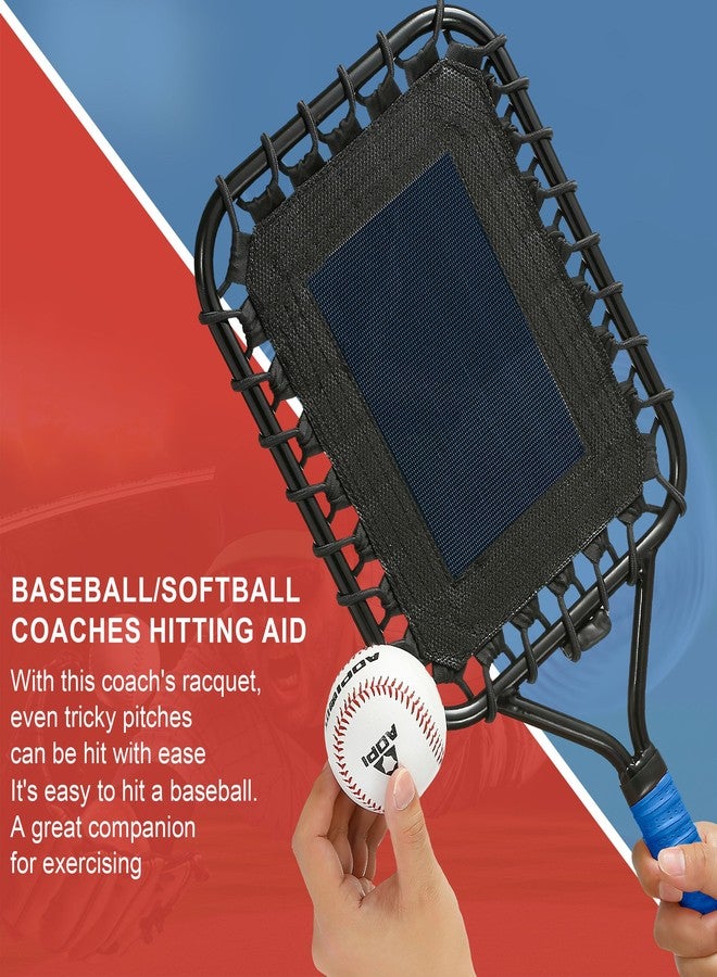 Jikbeed Baseball Training Equipment: Fungo Racket Baseball & Baseball Racket for Coaches and Parents to Help Players Practice Hitting Grounders and Pop Flies (19 oz, Blue) - Image 4