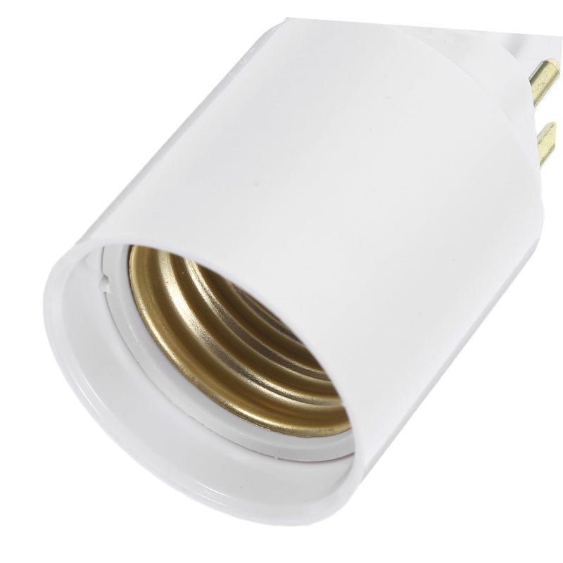 Plastic Lamp Holder Socket Adapter with Overcurrent Protection for Home Office Lighting - Image 4