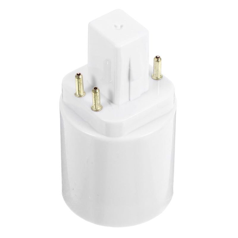 Plastic Lamp Holder Socket Adapter with Overcurrent Protection for Home Office Lighting - Image 2