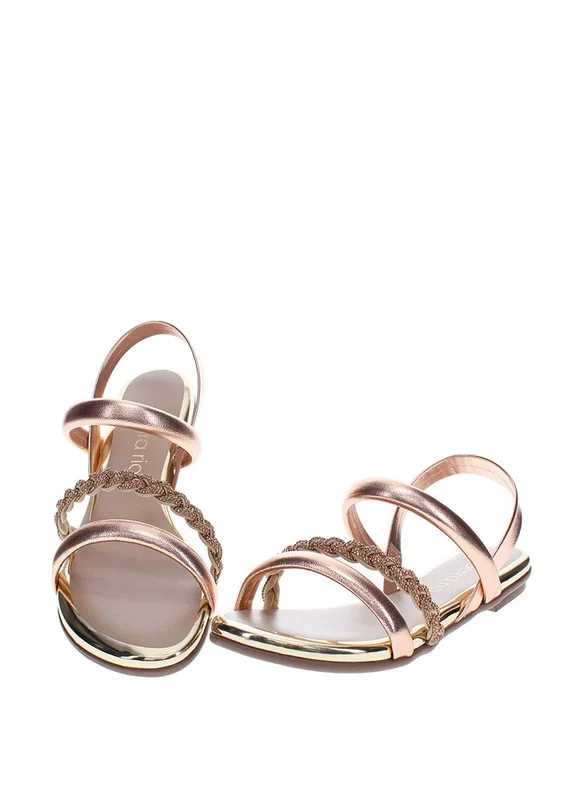 Beira Rio BEIRA RIO Flat sandals with Back strap For Ladies