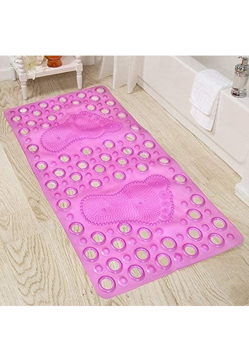 Silicone Foot Bath Mat With Suction ( Anti-slip ) - Multicolour