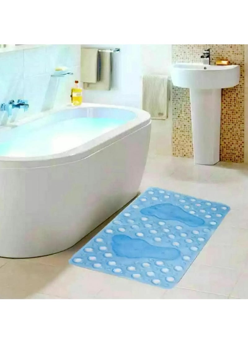 Silicone Foot Bath Mat With Suction ( Anti-slip ) - Multicolour