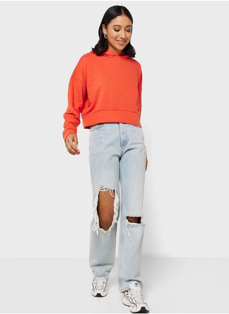 NOISY MAY Cropped Hoodie  - Image 4