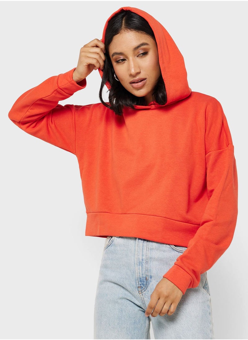 NOISY MAY Cropped Hoodie  - Image 1