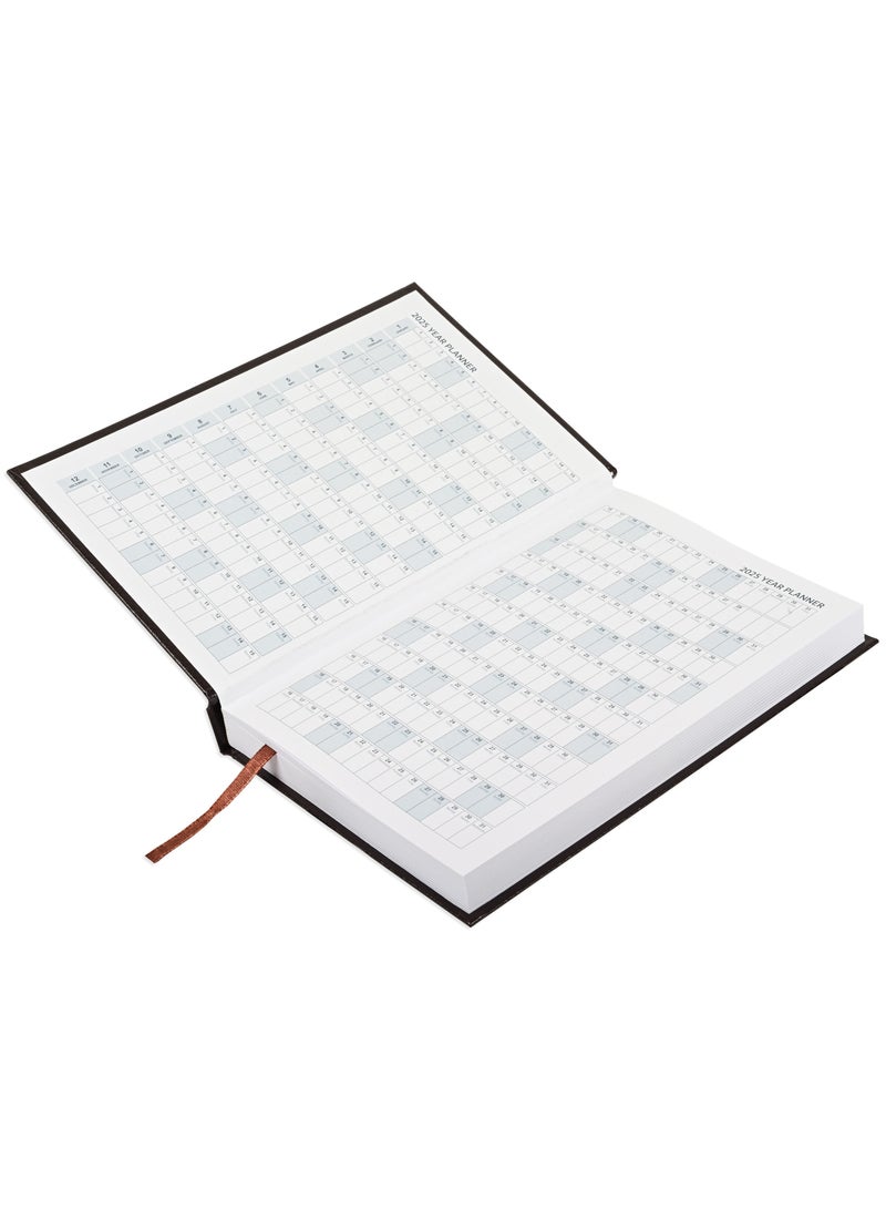 FIS FIS A5 Diary 2025 Chocolate (French) - FSDI29FR25CH  - Image 3