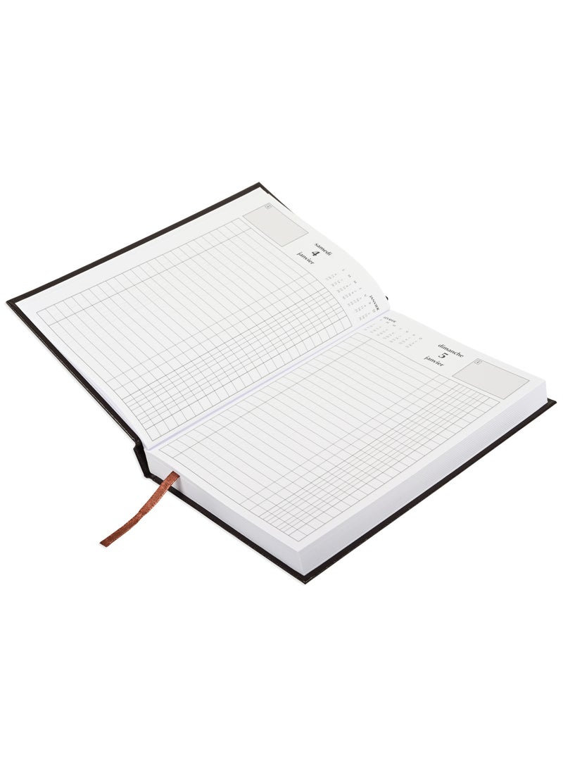 FIS FIS A5 Diary 2025 Chocolate (French) - FSDI29FR25CH  - Image 2