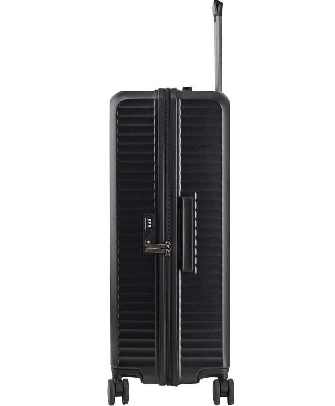 Echolac Shogun 69 Cm Hardside 4-Double Wheeled Non-Expandable Check-In Luggage Trolley - Black - Image 4