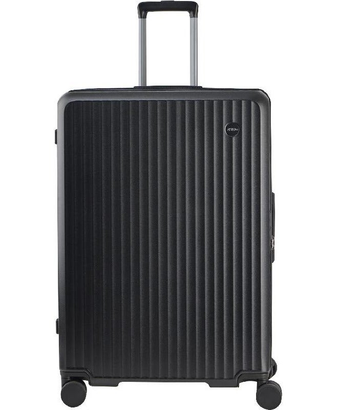 Echolac Shogun 69 Cm Hardside 4-Double Wheeled Non-Expandable Check-In Luggage Trolley - Black - Image 1