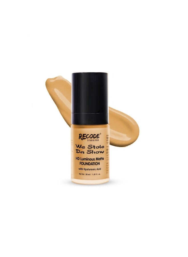 إعادة ترميز كريم أساس Recode HD Luminous Matte (لمسة مطفية مشرقة) - 30 مل | 06 | JAMBUDVIPA - Image 1