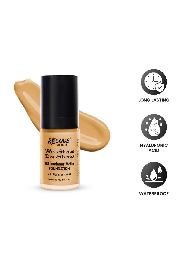 إعادة ترميز كريم أساس Recode HD Luminous Matte (لمسة مطفية مشرقة) - 30 مل | 06 | JAMBUDVIPA - Image 3