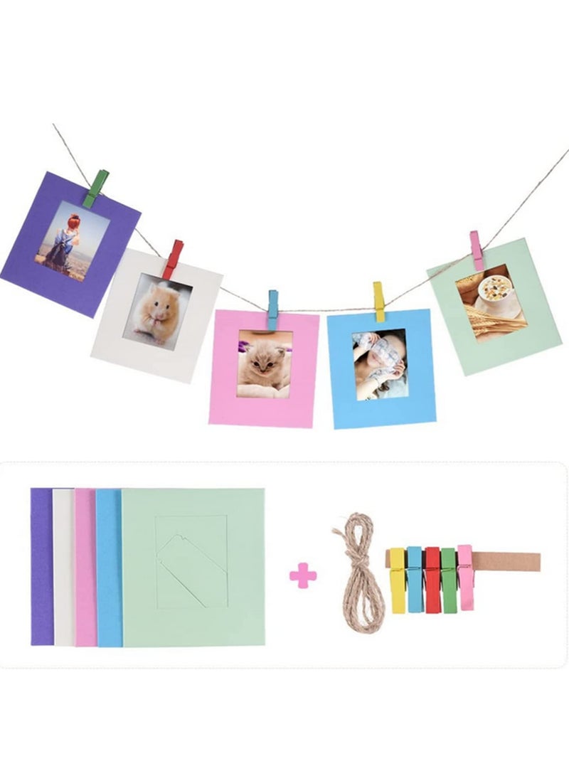 مجموعة ملحقات 14 في 1 لكاميرات Fujifilm Instax Mini 8 و8 Plus و8s و9، تشمل: حقيبة كاميرا، حزام، ملصقات، عدسة سيلفي، 5 مرشحات ملونة، ألبوم، 3 أنواع من الأفلام، إطارات طاولة، 10 إطارات حائط، و40 إطارًا للحدود. - Image 2