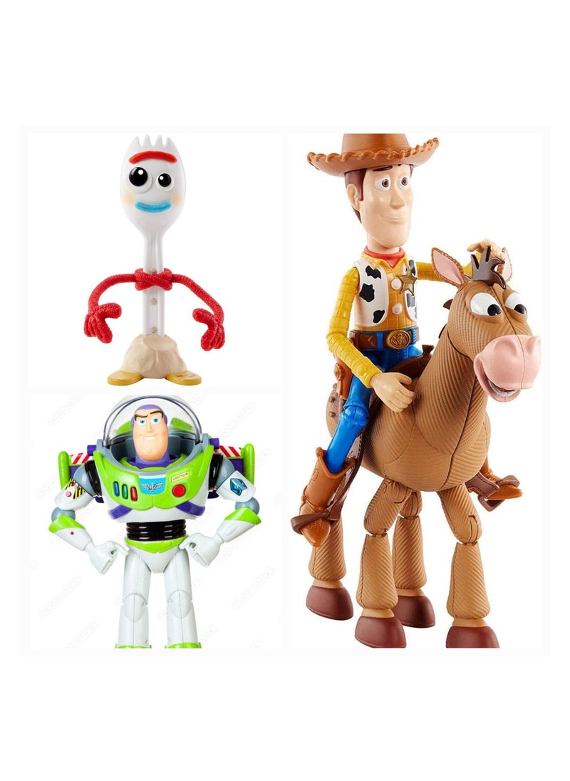 Generic - Toy Story Toys, Action Figures & Cartoon Figures, Mario, Buzz Lightyear & Woody Collectible Toys for Kids (Toy Story) - Image 1