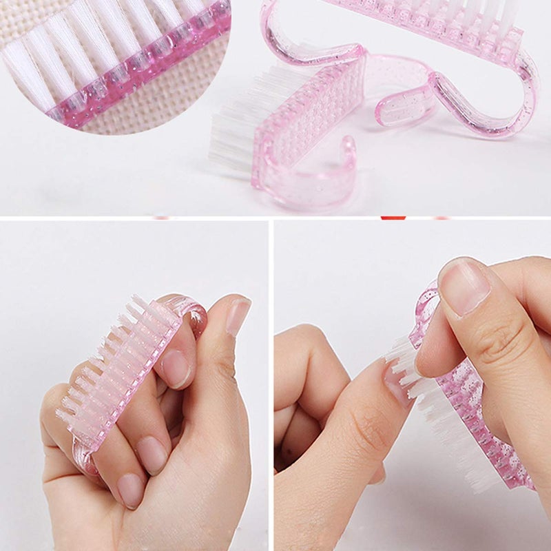 Benbeno 20PCS Handle Grip Nail Brush, Christmas Thanksgiving Gifts for Women Girls - Image 4