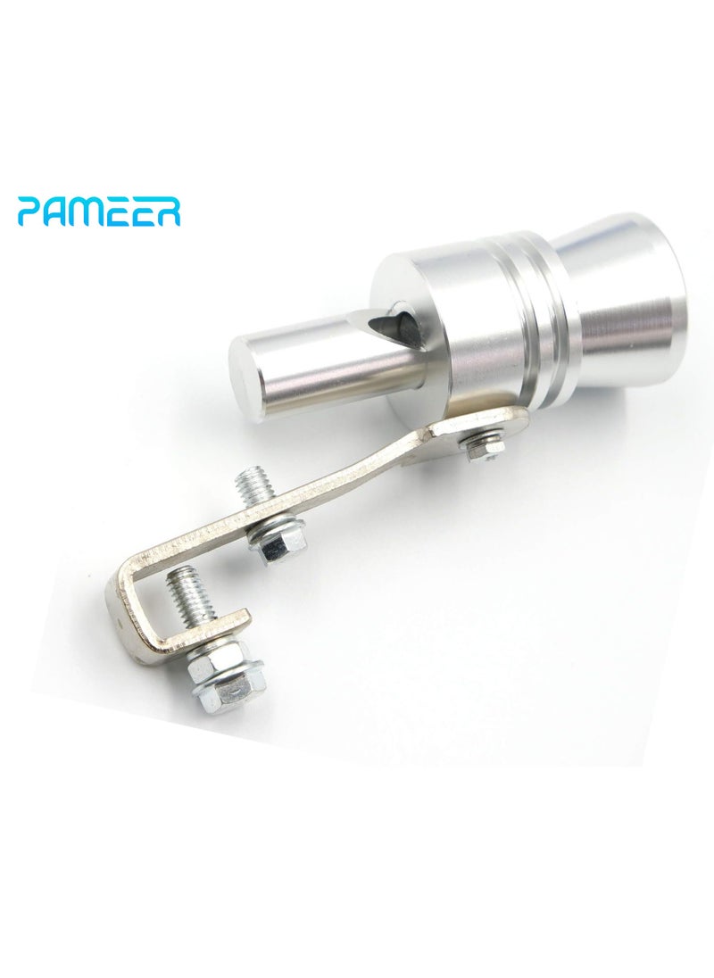 PAMEER - Aluminum Alloy Exhaust Turbo Sound Whistle Simulator, Turbo Sound Exhaust Muffler Pipe Whistle Car Roar Maker, Car Blow off valve Tip Simulator Whistler Tail Pipe. - Image 1