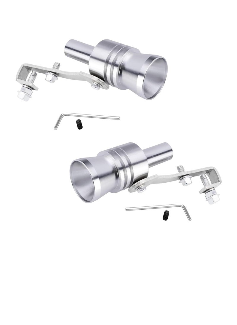 PAMEER - Aluminum Alloy Exhaust Turbo Sound Whistle Simulator, Turbo Sound Exhaust Muffler Pipe Whistle Car Roar Maker, Car Blow off valve Tip Simulator Whistler Tail Pipe. - Image 1