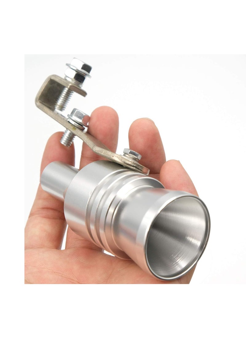 PAMEER - Aluminum Alloy Exhaust Turbo Sound Whistle Simulator, Turbo Sound Exhaust Muffler Pipe Whistle Car Roar Maker, Car Blow off valve Tip Simulator Whistler Tail Pipe. - Image 1