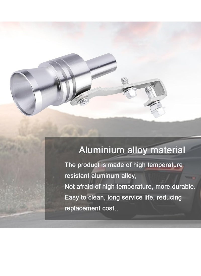PAMEER - Aluminum Alloy Exhaust Turbo Sound Whistle Simulator, Turbo Sound Exhaust Muffler Pipe Whistle Car Roar Maker, Car Blow off valve Tip Simulator Whistler Tail Pipe. - Image 1