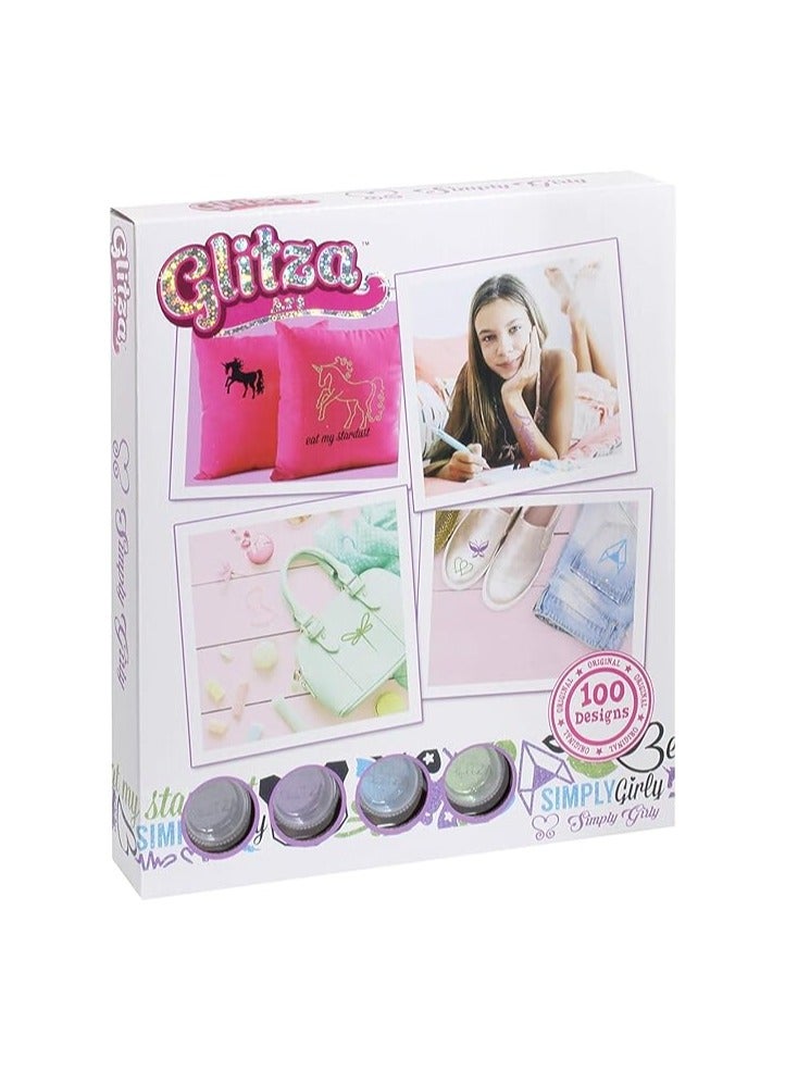 Glitza Art -Simply Girly 100 designs 7632 - Image 1