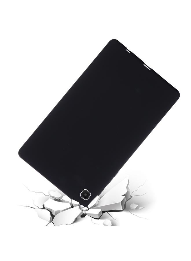 اس-توب جراب لجهاز Samsung Galaxy Tab A7 Lite اللوحي، مصنوع من السيليكون السائل بلون سادة، ومقاوم للصدمات - Image 3