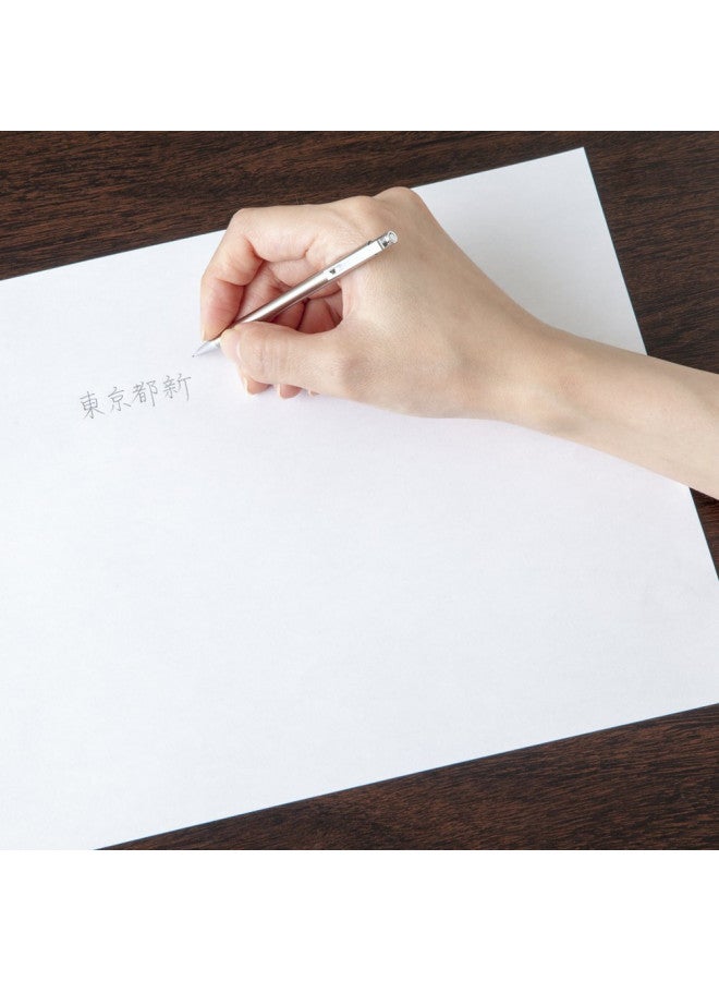 ZEBRA Mini Mechanical Pencil, 0.5 mm, Silver Body (TS-3) - Image 3