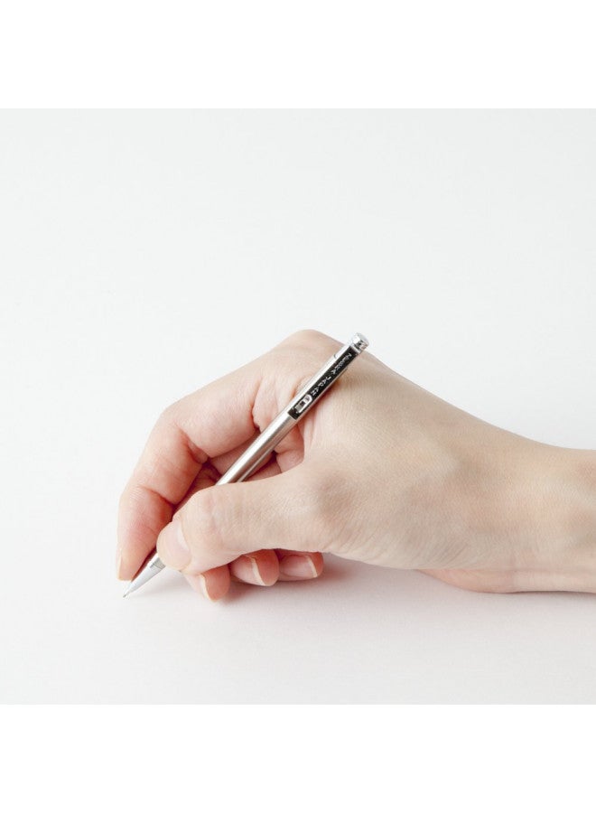 ZEBRA Mini Mechanical Pencil, 0.5 mm, Silver Body (TS-3) - Image 2