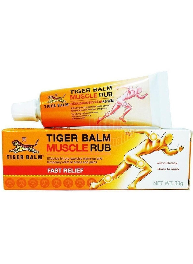 تدليك العضلات ببلسم النمر