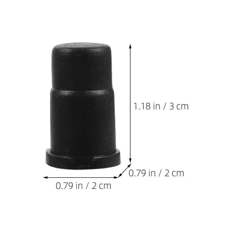 30 Pcs Stem Caster Sleeve Inserts 19x32mm for Furniture Chair Leg Protection Home Office - Image 3