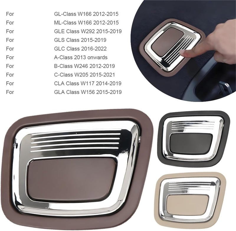 Wivplex Beige Car Rear Trunk Mat Handle for Mercedes - Image 3