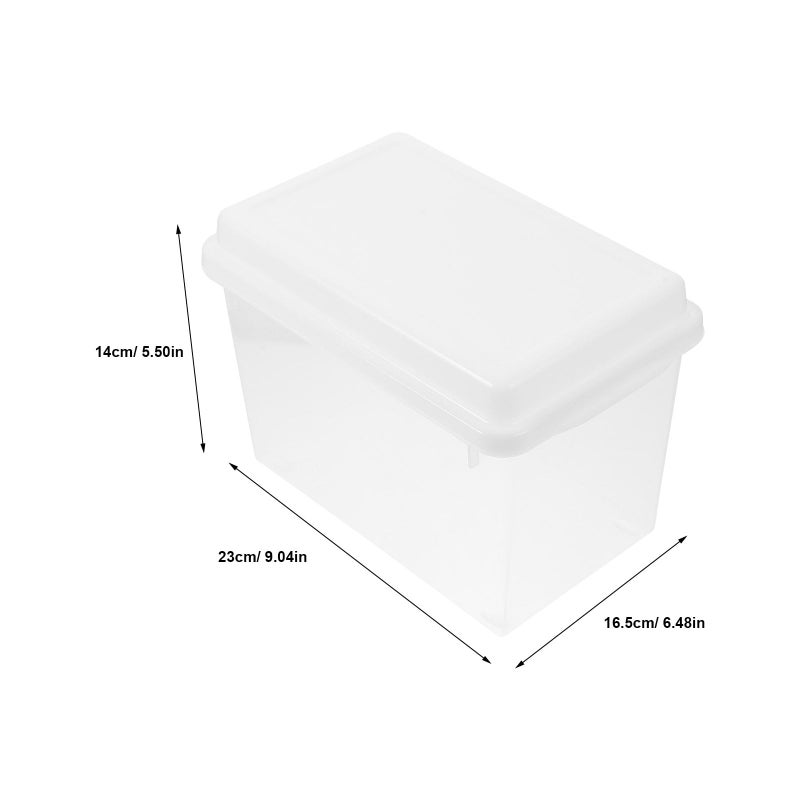 Airtight Plastic Bread Storage Container 3.4L with Lid for Pantry and Fridge - Image 3