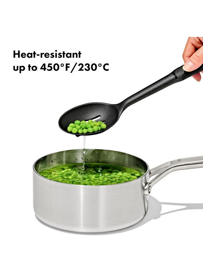 OXO Good Grips Nylon Slotted Spoon,Black - Image 3