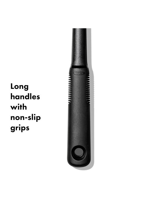 OXO Good Grips Nylon Slotted Spoon,Black - Image 2