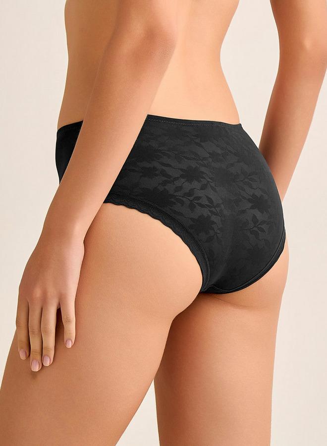 Splash FAV Set of 3 - Briefs with Floral Lace - Image 2