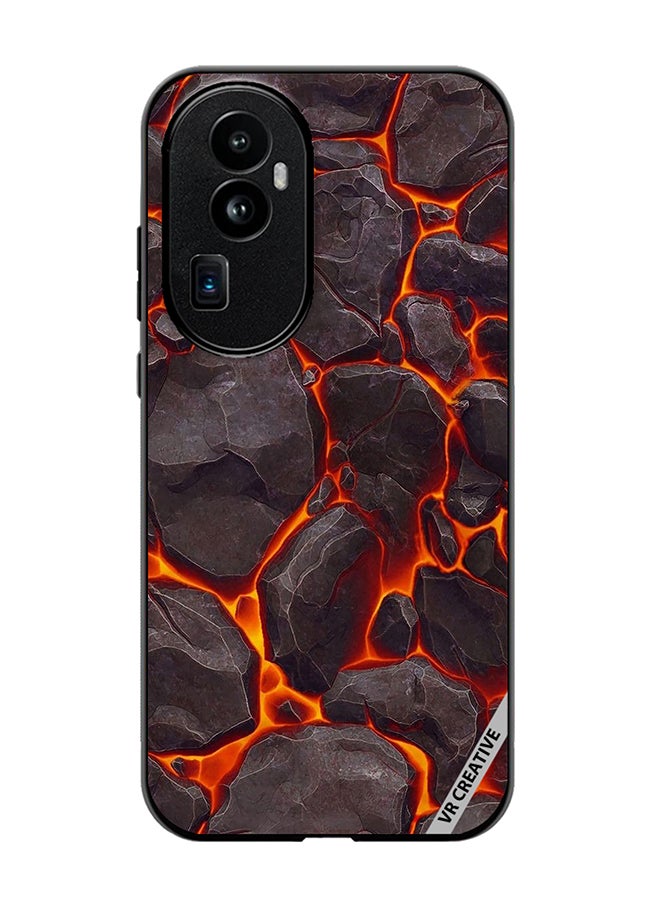 VR CREATIVE Protective Case Cover For Oppo Reno 10 Pro Plus Mattle Paint Texture Design Multicolour - Image 1