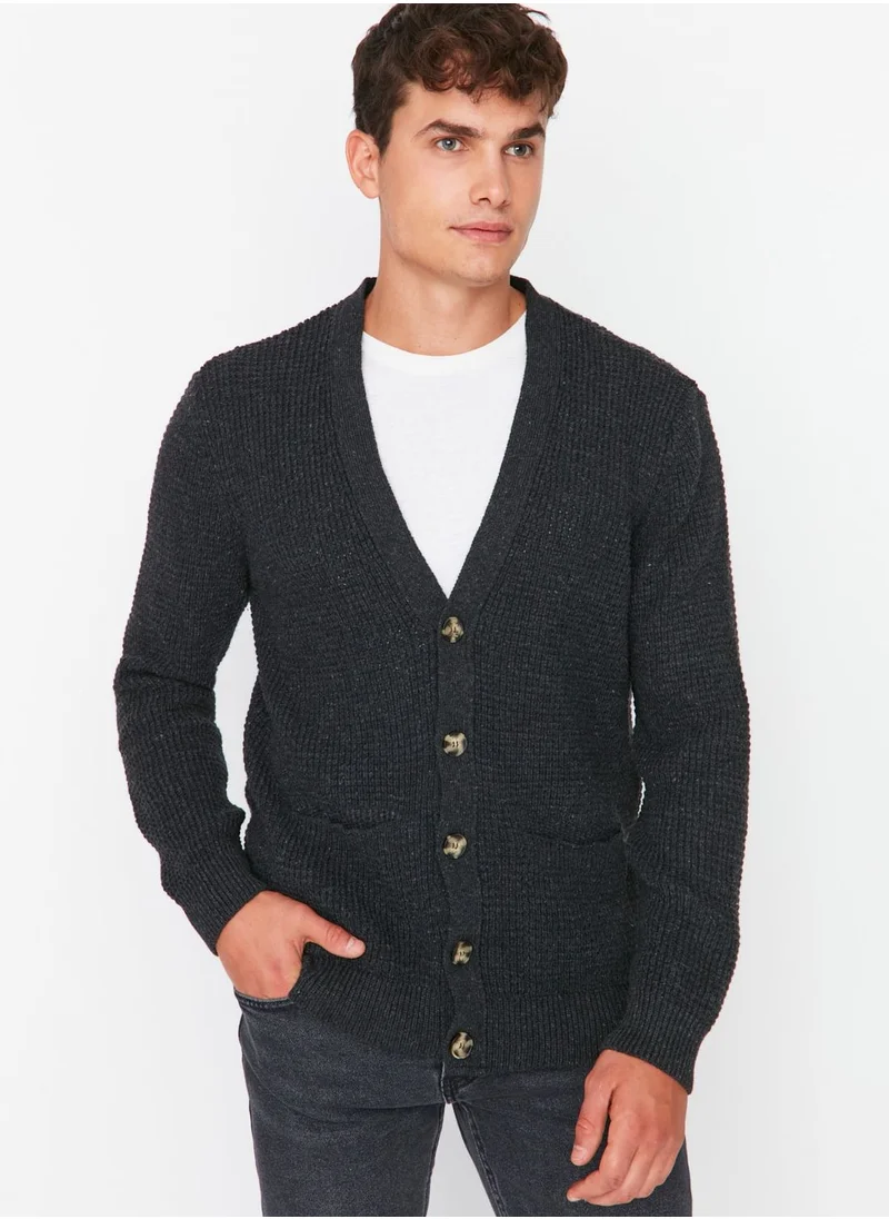 trendyol Knitted Button Cardigan