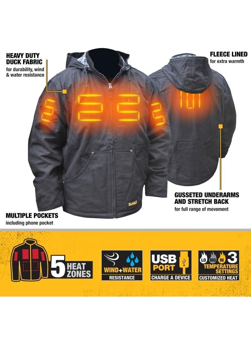 DEWALT Heated Lightweight Soft Shell Jacket Kit  - Image 2