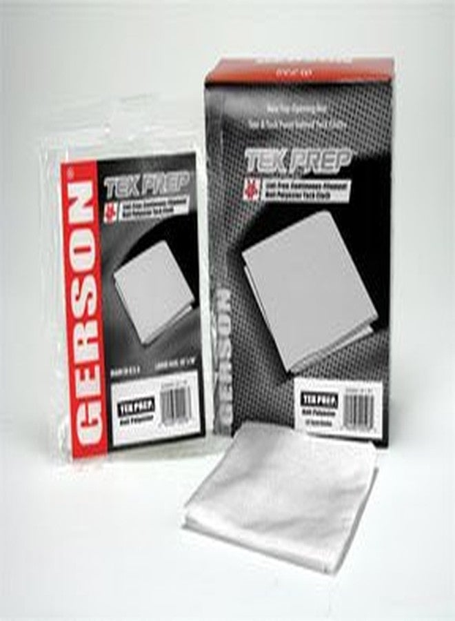 Gerson Tek Prep Tack Cloth 18" x 18" White, 12/Box, Lot of 6