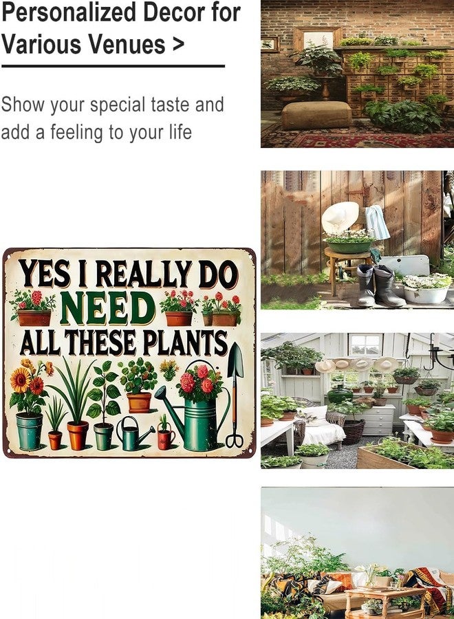 Bestylez Garden Gifts Vintage Gardening Signs for Home Garden Greenhouse Living Room Bedroom Yard Outdoor Decor 8X12 Inch (3362) - Image 3