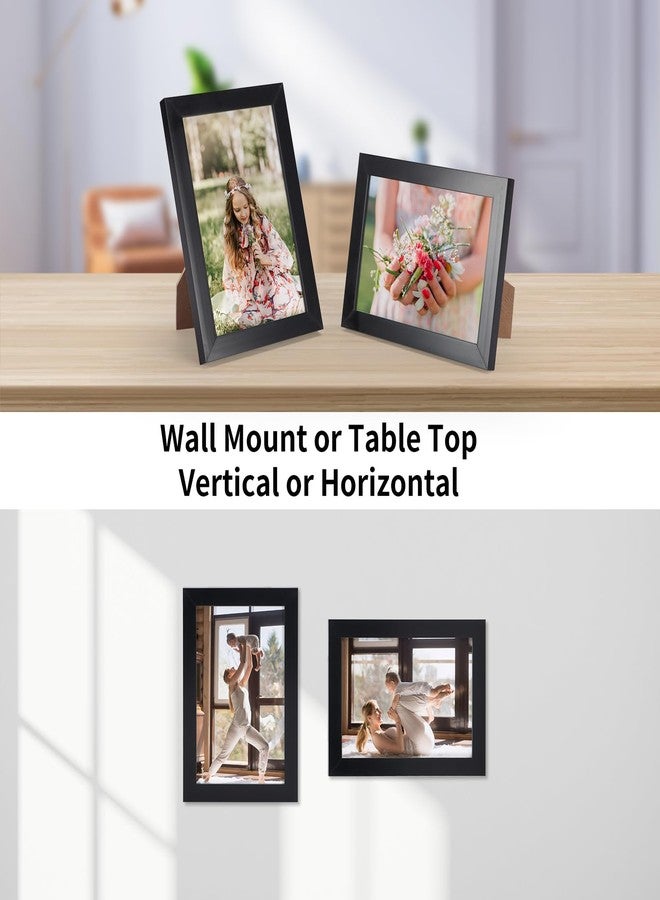 جيفت جاردن إطار صور جيفت جاردن أسود مقاس 3.5 × 5 بوصة للعرض على الحائط أو الطاولة - Image 3