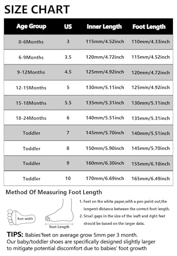 MORENDL Toddler Sock Shoes Baby Walking Shoes Infant Slippers Boys & Girls Non-Slip Sneakers Black 9-12 Months - Image 2