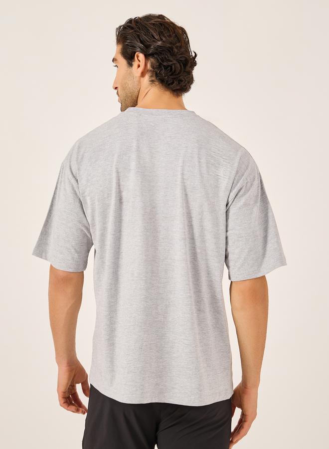 Styli Graphic Print Jersey Oversized T-Shirt - Image 4