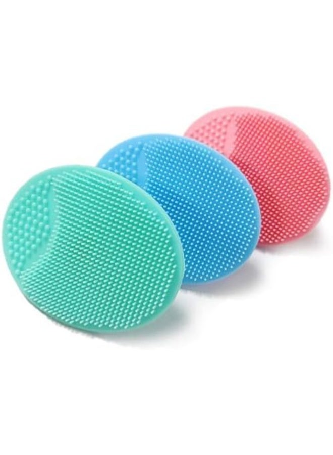 Eitheo Baby Silicone Shower Brush | Soft Silicone Body Scrubber Body | Baby Bath Scrubber | Bath Loofah for Babies | Body Silicone Scrubber Brush | Silicone Body Wash Scrubber for Skin Exfoliation - Image 4