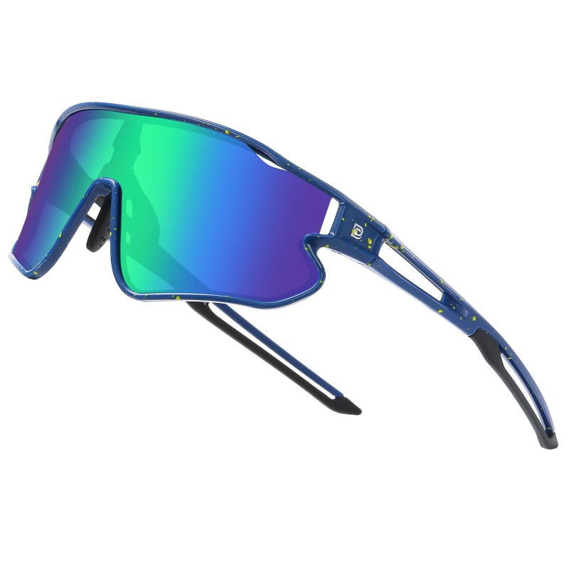 DUCO Kids Sunglasses Youth Baseball Sun Glasses Lightweight TR90 Frame UV400 Sports Cycling Shades for Boys Girls DK268 - Image 1