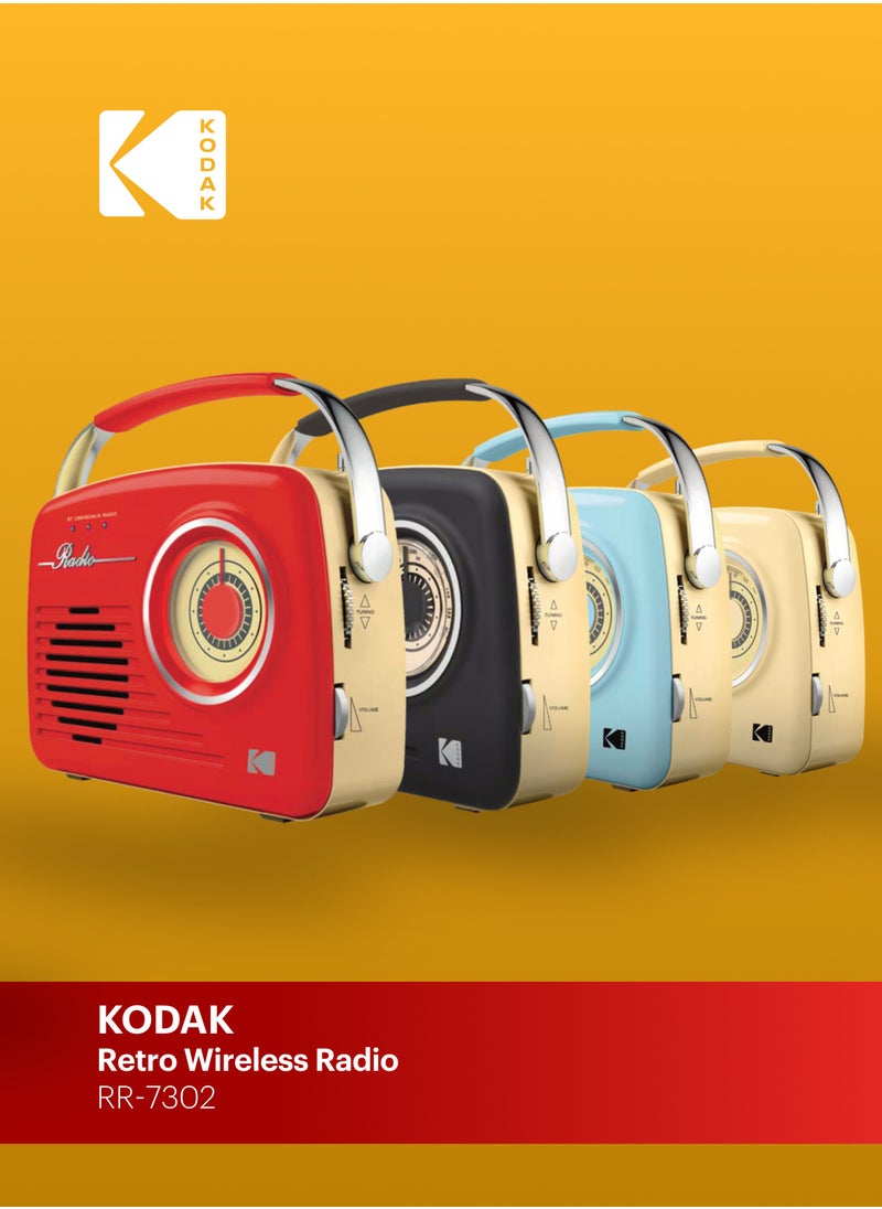 Kodak - Radio Wireless Rechargeable Battery 3.7V/1200 mAh Black - Image 1
