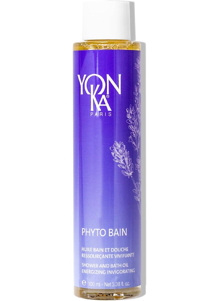 Yonka YonKa French Lavender Bath Oil Phyto Bain Relaxing and Toning Aromatherapy Oil for Dry Skin Boosts Microcirculation for Wellness Luxurious Provence Lavender and Rosemary 100ml 