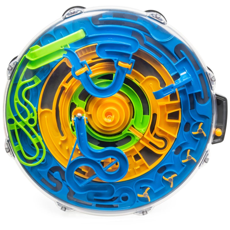 Spin Master Games Perplexus, Revolution Runner Motorized Motion 3D Gravity Maze Game Brain Teaser Fidget Toy Puzzle Ball, for Kids Ages 9 and up - Image 1